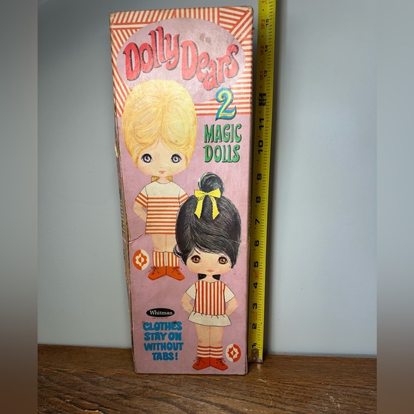 Other - Vintage Toy Dolly Dears Magic Dolls Blonde and Black Hair